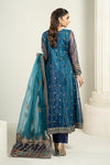3 Piece Embroidered Frock
