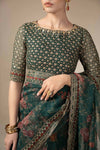 Embroidered Organza Saree