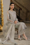 3 Piece Embroidered Organza Suit