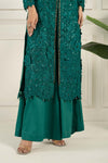 3 Piece Embroidered Organza Suit