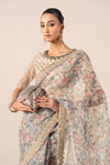 Embroidered Organza Saree