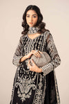 3 Piece Embroidered Chiffon Suit