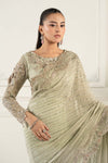 Embroidered Chiffon Saree