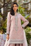3 Piece Embroidered Raw Silk Suit