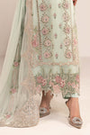 3 Piece Embroidered Chiffon Suit