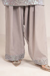 3 Piece Embroidered Chiffon Suit