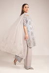 3 Piece Embroidered Chiffon Suit