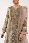 3 Piece Embroidered Organza Suit