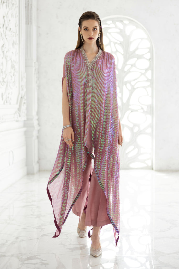Maria B 3 Piece Embroidered Chiffon Suit, view 1