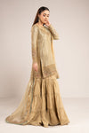 3 Piece Embroidered Chiffon Suit