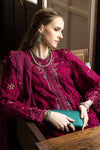 3 Piece Embroidered Raw Silk Suit