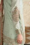 3 Piece Embroidered Cotton Lurex Suit