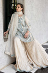 3 Piece Embroidered Organza Suit