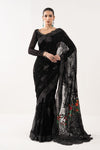 Embroidered Chiffon Saree
