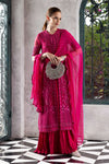 3 Piece Embroidered Organza Suit