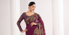 Embroidered Chiffon Saree