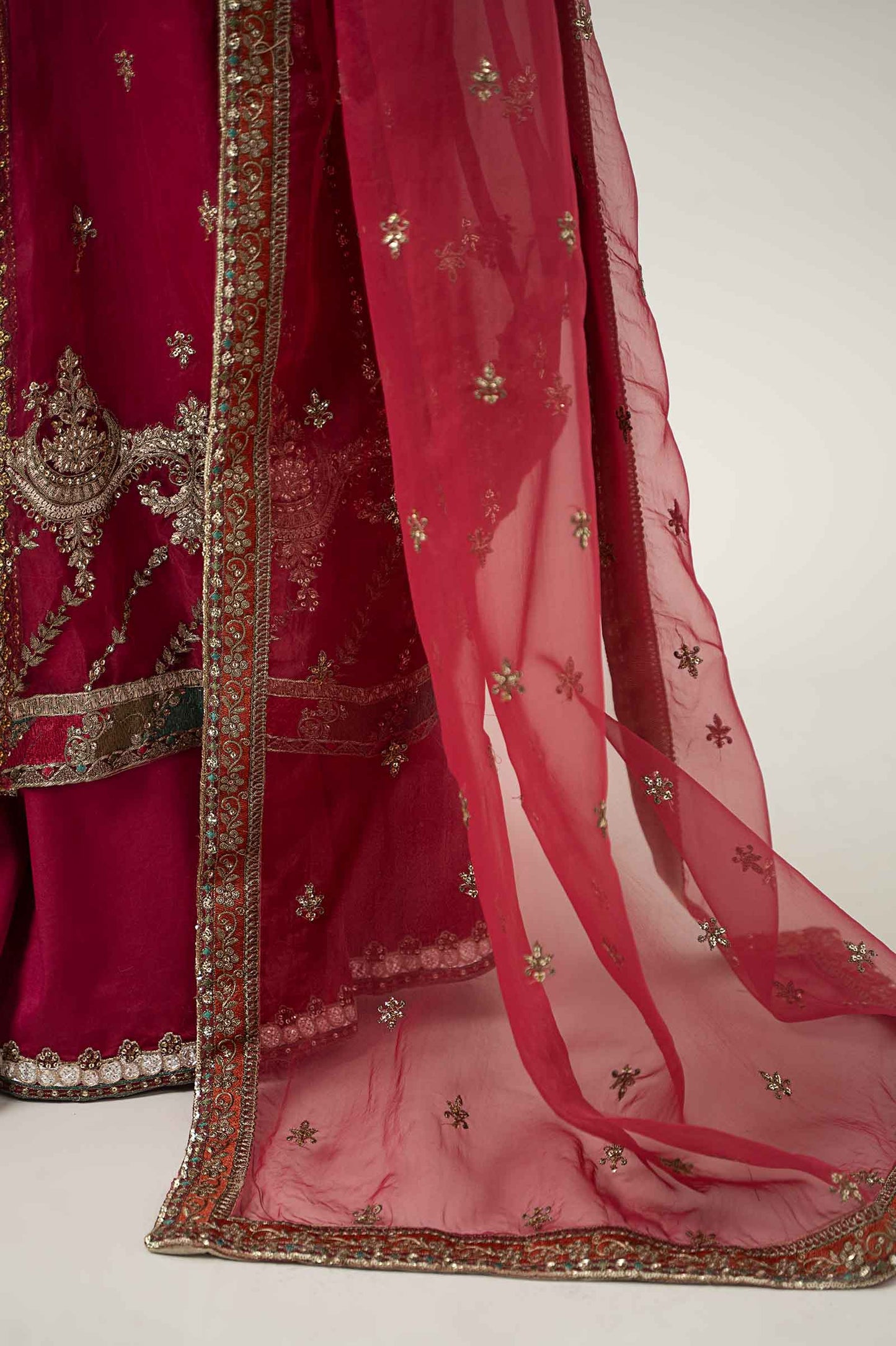 3 Piece Embroidered Suit