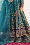 3 Piece Embroidered Net Suit