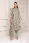 3 Piece Embroidered Organza Suit