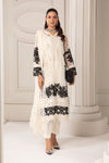 3 Piece Embroidered Organza Suit