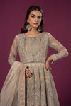 3 Piece Embroidered Net Suit