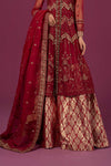 3 Piece Embroidered Net Suit