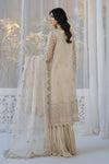 3 Piece Embroidered Organza Suit