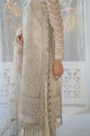 3 Piece Embroidered Organza Suit