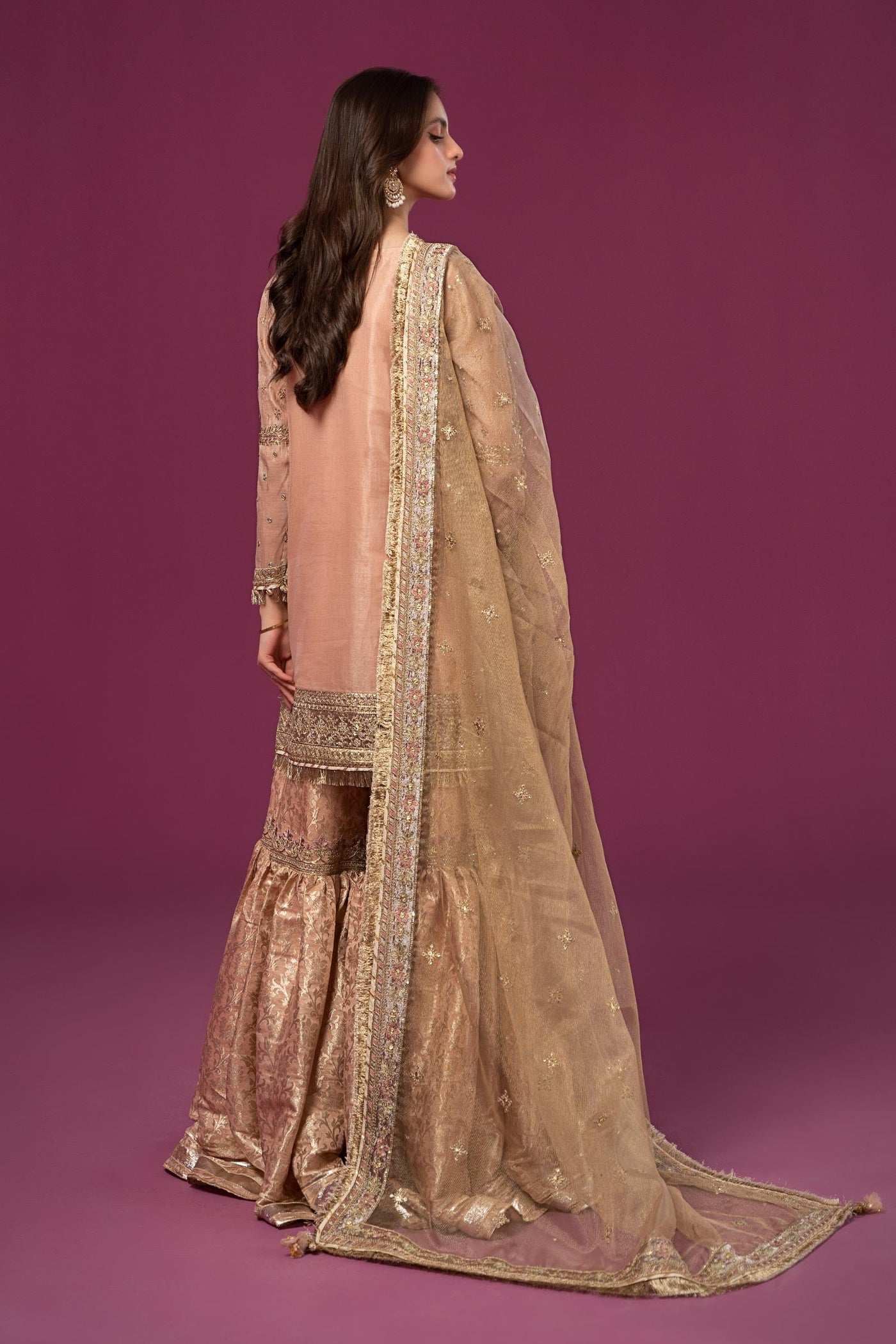 3 Piece Embroidered Masoori Suit