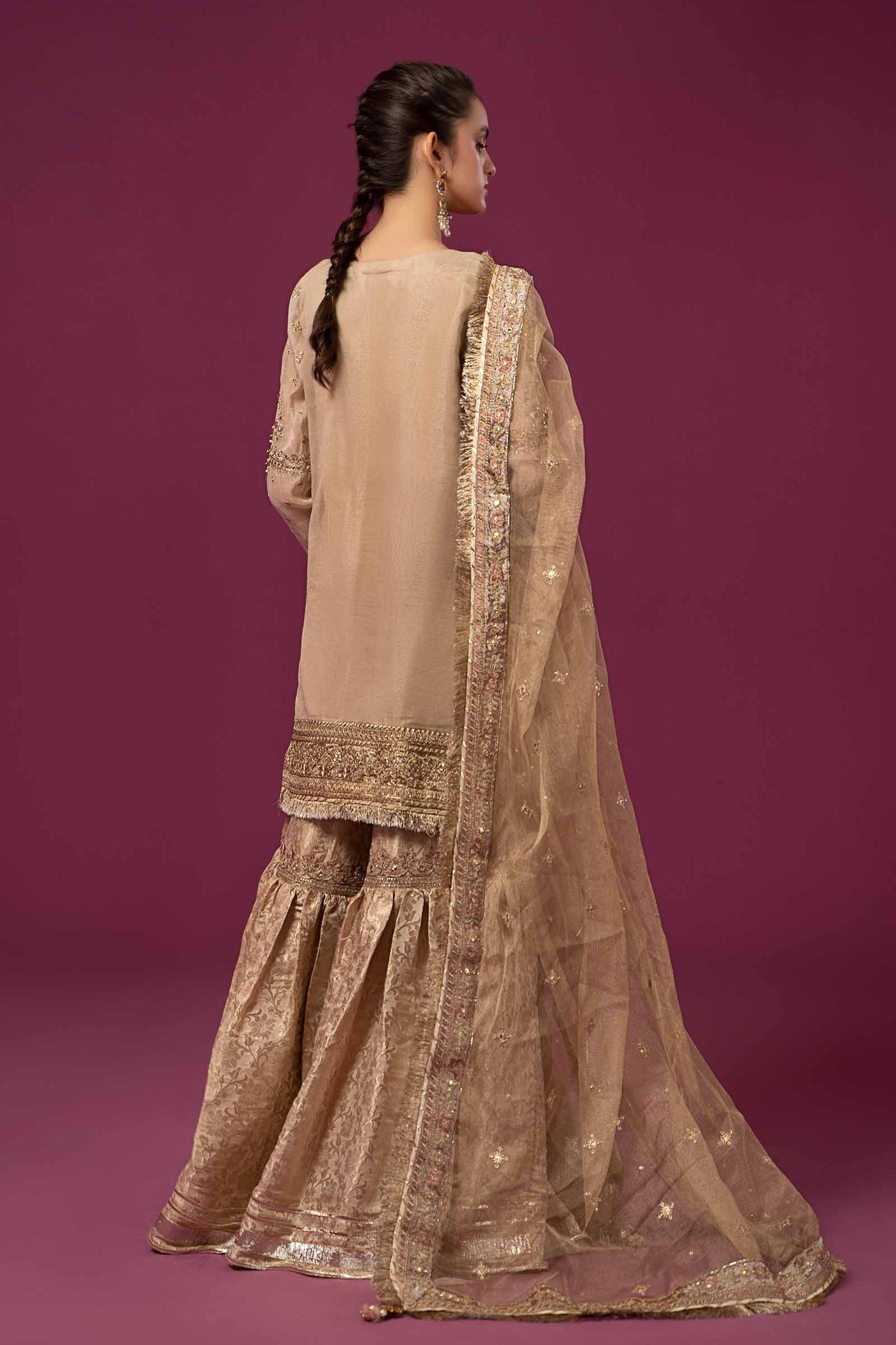 3 Piece Embroidered Masoori Suit