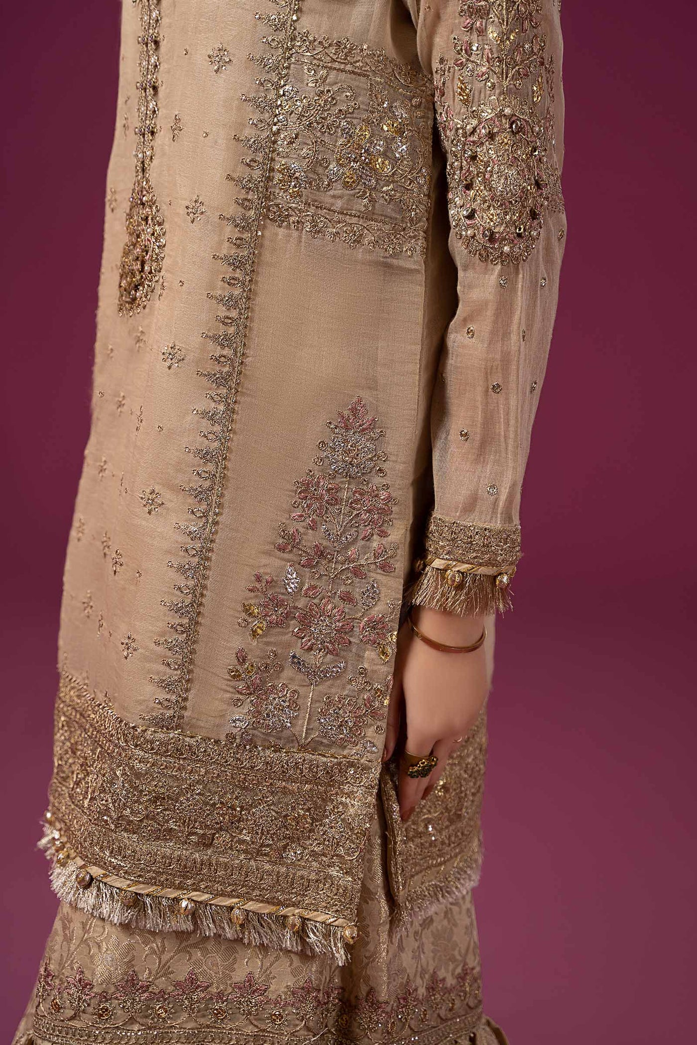 3 Piece Embroidered Masoori Suit