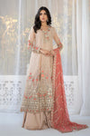 3 Piece Embroidered Organza Suit