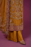 3 Piece Embroidered Organza Suit