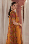 3 Piece Embroidered Organza Suit