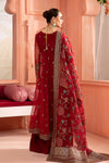 3 Piece Embroidered Organza Suit