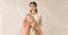 3 Piece Embroidered Bamber Raw Silk Suit