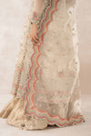 3 Piece Embroidered Organza Suit