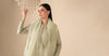 3 Piece Embellished Raw Silk Suit