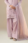 3 Piece Embellished Raw Silk Suit