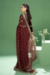 Embroidered Net Saree
