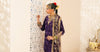 3 Piece Embroidered Raw Silk Suit