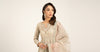 3 Piece Embroidered Organza Suit