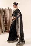 Embroidered Net Saree