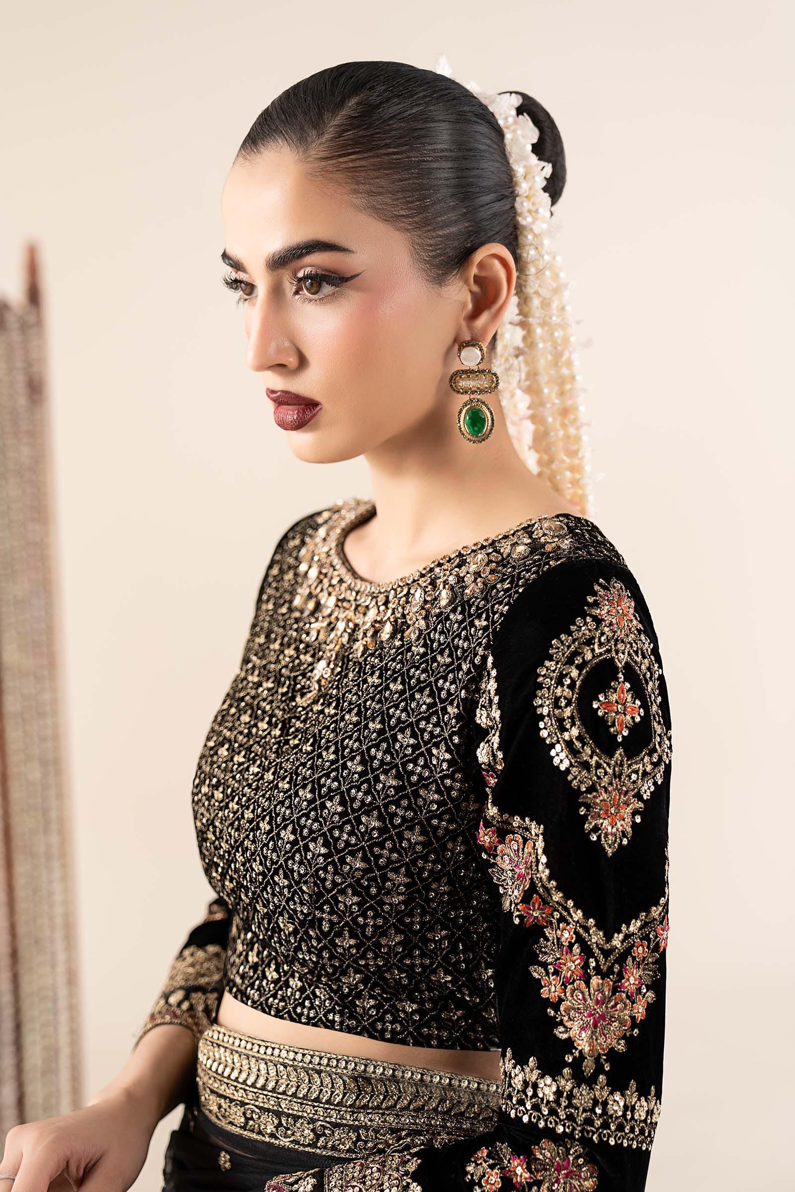 Embroidered Net Saree