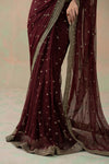 Embroidered Net Saree