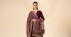 3 Piece Embroidered Velvet Suit
