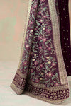 3 Piece Embroidered Velvet Suit