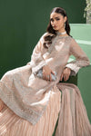3 Piece Embroidered Organza Suit