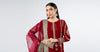 3 Piece Embroidered Velvet Suit