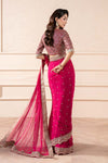 Embroidered Chiffon Saree